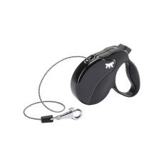 Повод Amigo Mini до 12кг - 3м въже, черно