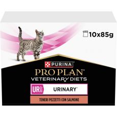 Purina Pro Plan Veterinary Diets Feline – UR St/Ox Urinary Salmon 10 x 85 г