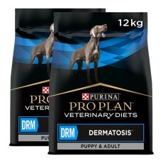 Purina Pro Plan Veterinary Diets Canine - DRM Dermatosis 2 x 12 кг