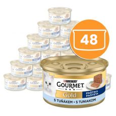 Консерва Gourmet GOLD - пастет с риба тон, 48 x 85г