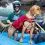 Kurgo Surf N Turf Dog Life Jacket Жилетка за плуване за кучета, XL червена
