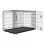 Сгъваема клетка за кучета, 2 врати, XXL - 121 x 74 x 82 см