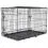 Сгъваема клетка за кучета, 2 врати, L - 91 x 56 x 63 см