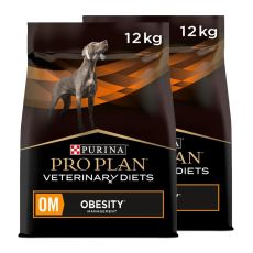 Purina Pro Plan Veterinary Diets Canine – OM Obesity Management 2 x 12 кг