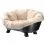 Ferplast SOFA' THRONE Легло за куче и котка 4 Black