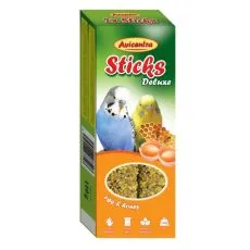 Avicentra Deluxe пръчици за вълнисти папагали - яйце и мед, 2 бр