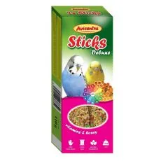Avicentra Deluxe пръчици за вълнисти папагали - витамини и мед, 2 бр.