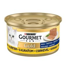Консерва Gourmet GOLD - пастет с пилешко месо, 85г