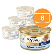 Консерва Gourmet GOLD - пастет с риба тон, 6 x 85г