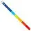 Плосък кожен нашийник дъга 38 - 49см, 25мм