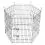 Оградка Dog Park Black Lux 6-ъгъл, S - 61 x 61 см