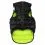Жилетка AiryVest Colar черно-зелена, XS 25