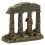 Декорация за аквариум Руини на храм 11 x 5,8 x 9,7 см