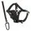 Сигурен колан Kurgo Tru-Fit Smart Harness, черен XS