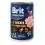 Консерва Brit premium by Nature Пиле и Сърца 400 г