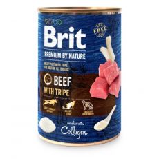 Консерва Brit premium by Nature Говеждо и Трипа 400 г
