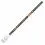 Кожен нашийник WAUDOG NASA бял 25 мм/38-49 см