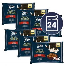 Капсули FELIX Tasty Shreds вкусен избор в сос 24 x 80 г