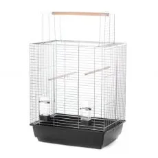 Клетка за папагали АРА zinc - 54 x 39 x 67,5 см ЧЕРНА