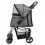 Кошница за кучета и котки Buggy 47 x 100 x 80 см, сива