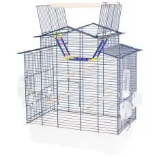 Клетка за птици IZA III КОБАЛТ 58,5 x 38 x 65 см