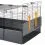 Клетка за морско свинче Ferplast MULTIPLA Open 107,5 x 72 x 50 см