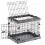 Клетка за куче Ferplast SUPERIOR 60 черна 62 x 47 x 50 см