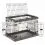 Клетка за куче Ferplast SUPERIOR 75 черна 77 x 51 x 55 см