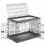Клетка за куче Ferplast SUPERIOR 90 черна 92 x 58,5 x 62,5 см