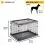 Клетка за куче Ferplast SUPERIOR 105 черна 107 x 77 x 73,5 см