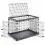 Клетка за куче Ferplast SUPERIOR 120 черна 118 x 77 x 82,5 см