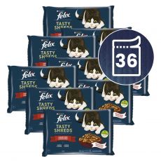 Капсули FELIX Tasty Shreds вкусен избор в сос 36 x 80 г