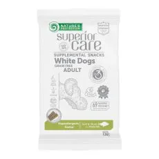 Natures Protection Superior Care White Dogs Хипоалергенна Дентална 150 г