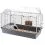 Клетка за зайци и морски свинчета CASITA 120H, сива