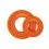 Летяща чиния за кучета Ruffwear Hydro Plane - Campfire Orange, L