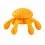 Играчка за кучета Kiwi Walker OCTOPUS MINI оранжева
