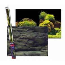 Фон за аквариум ROCK/PLANTS L - 100 x 50 см