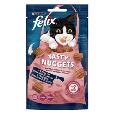 Капсули FELIX Tasty Nuggets сьомга и пъстърва 50 г