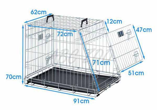 Клетка Dog Residence Mobil 91*61*71cm